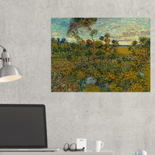 Vincent Van Gogh, Sunset At Montmajour Foil Prints