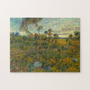 Vincent Van Gogh, Sunset At Montmajour Jigsaw Puzzle