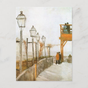 Vincent van Gogh - Terrace and Observation Deck Postcard