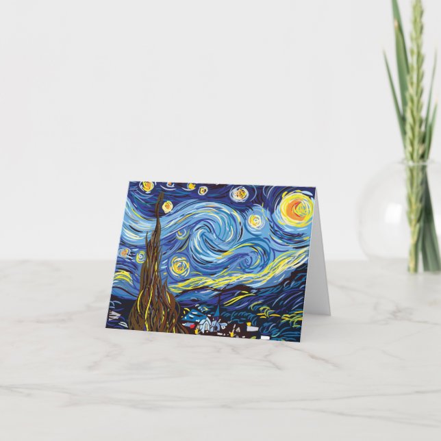 Vincent van Gogh Thank You Card (Front)