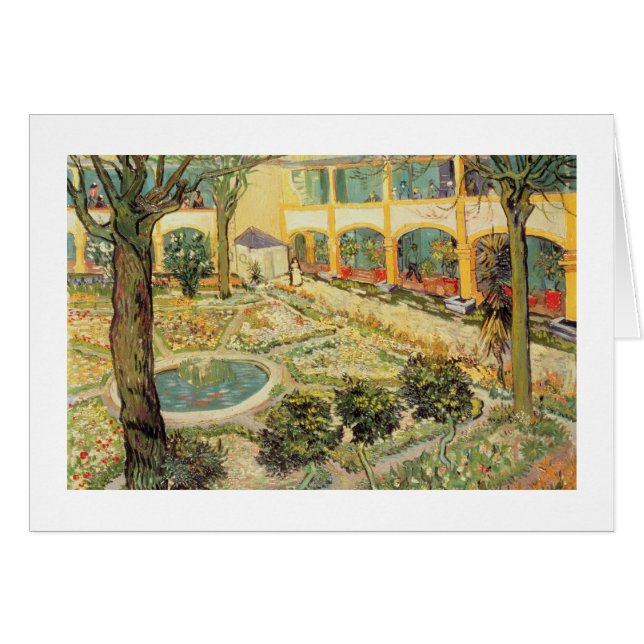 Vincent van Gogh | The Asylum Garden at Arles (Front Horizontal)