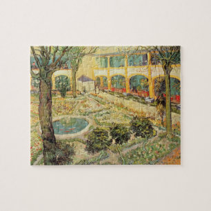 Vincent van Gogh The Asylum Garden at Arles Jigsaw Puzzle