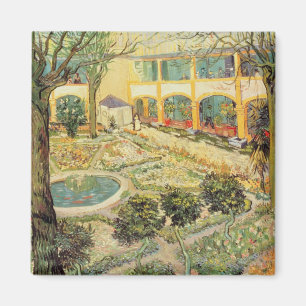 Vincent van Gogh The Asylum Garden at Arles Magnet