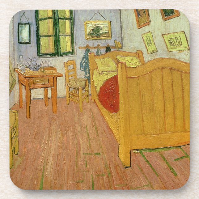 Vincent van Gogh | The Bedroom, 1888 Coaster (Front)