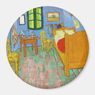 Vincent Van Gogh The Bedroom in Arles Magnet
