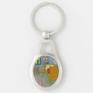 Vincent Van Gogh The Bedroom Key Ring