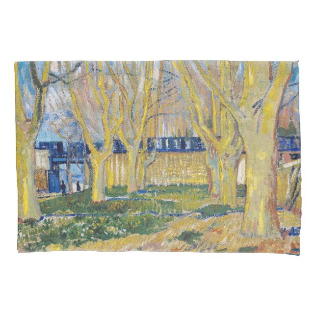 Vincent van Gogh - The Blue Train Pillowcase (Front)