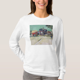 Vincent van Gogh   The Caravans, Gypsy Encampment T-Shirt