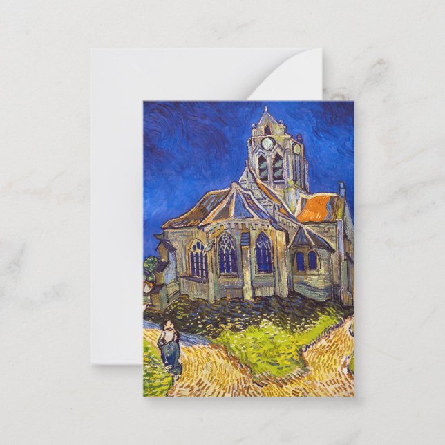 Vincent van Gogh - The Church at Auvers Card (Front)