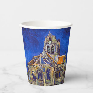 Vincent van Gogh - The Church at Auvers Paper Cups