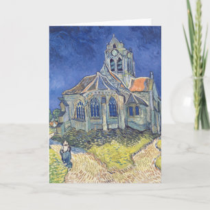 Vincent van Gogh The Church at Auvers-sur-Oise Card