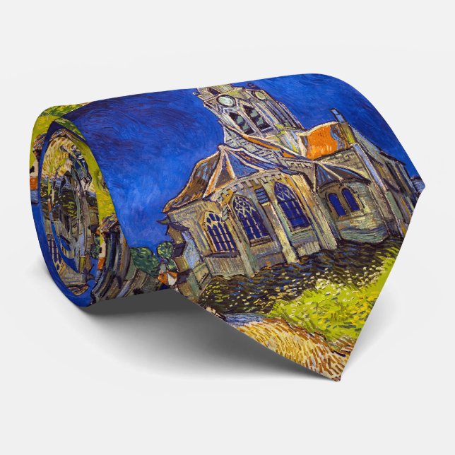 Vincent van Gogh - The Church at Auvers Tie (Rolled)
