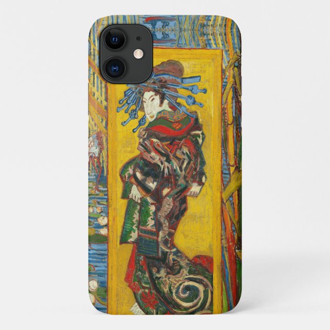 Vincent Van Gogh The Courtesan after Eisen Case-Mate iPhone Case (Back)