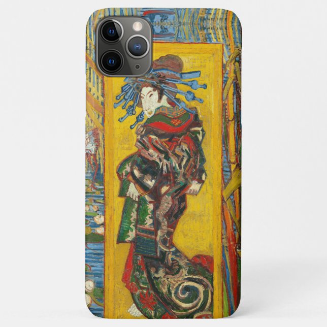 Vincent Van Gogh The Courtesan after Eisen Case-Mate iPhone Case (Back)