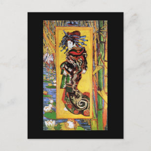Vincent Van Gogh - The Courtesan - Japanese Geisha Postcard