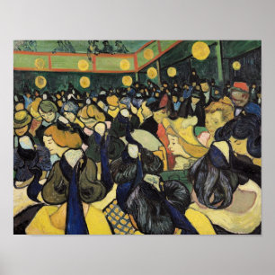 Vincent van Gogh The Dance Hall at Arles, 1888 Poster