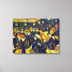Vincent van Gogh - The Dance Hall in Arles Canvas Print