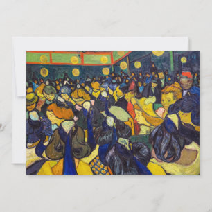 Vincent van Gogh - The Dance Hall in Arles Invitation