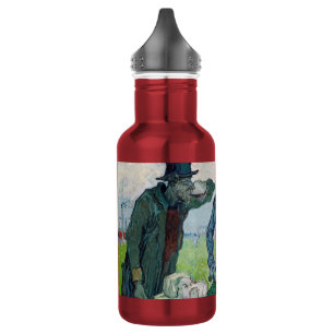 Vincent van Gogh - The Drinkers, after Daumier 532 Ml Water Bottle