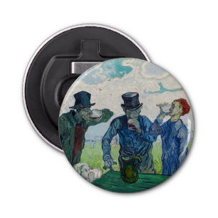 Vincent van Gogh - The Drinkers, after Daumier Bottle Opener