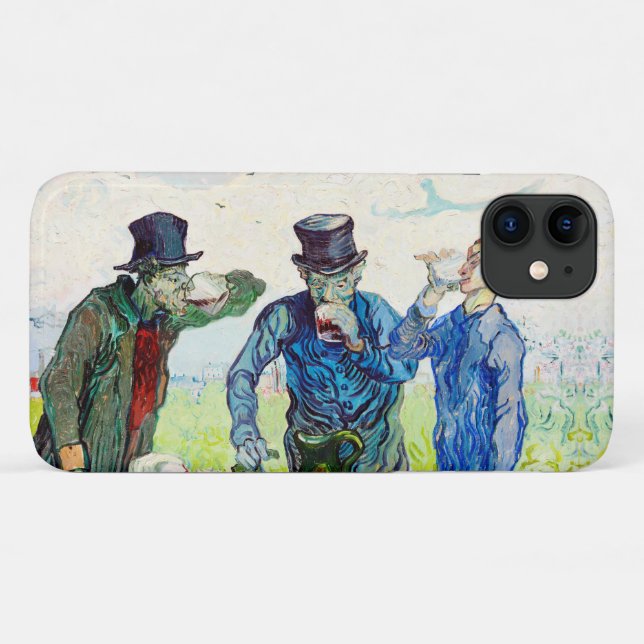 Vincent Van Gogh The Drinkers Fine Art Case-Mate iPhone Case (Back (Horizontal))