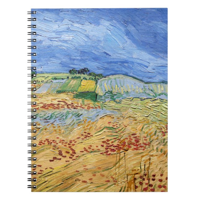 Vincent van Gogh - The fields / Plain at Auvers Notebook (Front)