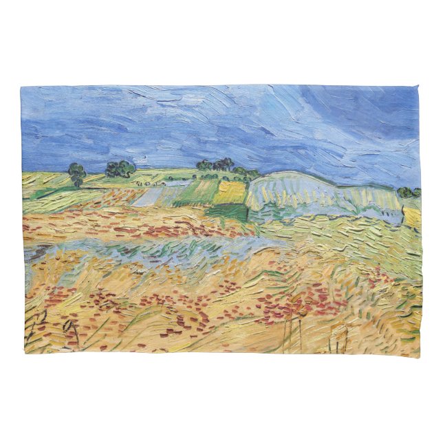 Vincent van Gogh - The fields / Plain at Auvers Pillowcase (Front)