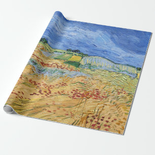 Vincent van Gogh - The fields / Plain at Auvers Wrapping Paper