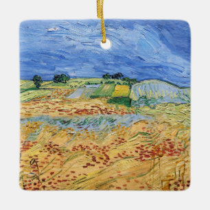 Vincent van Gogh - The Fields / Wheat Fields Ceramic Ornament