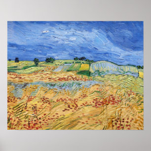 Vincent van Gogh - The Fields / Wheat Fields Poster