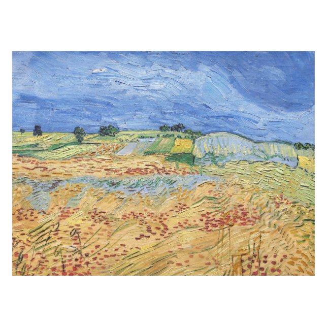 Vincent van Gogh - The Fields / Wheat Fields Tablecloth (Front (Horizontal))