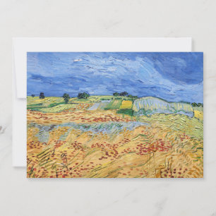 Vincent van Gogh - The Fields / Wheat Fields Thank You Card