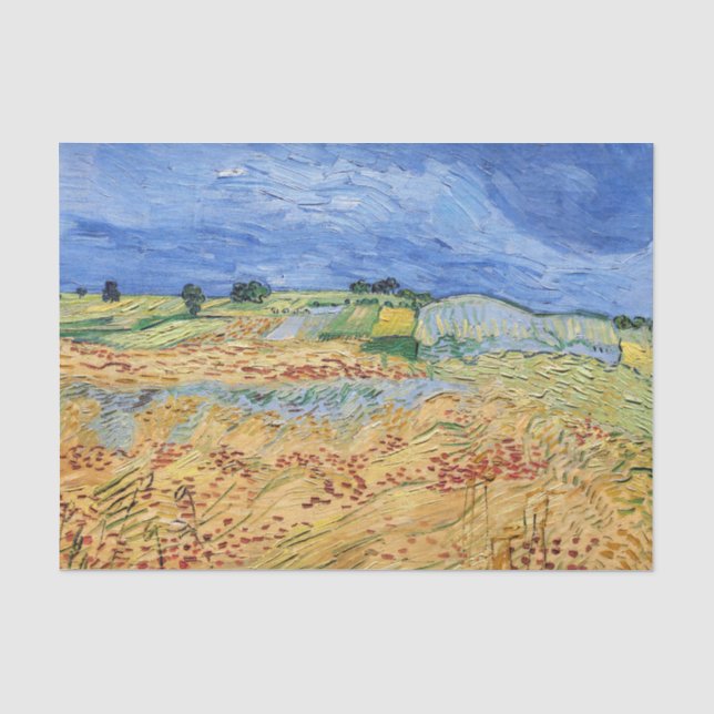 Vincent van Gogh - The Fields / Wheat Fields Tissue Paper (Front)