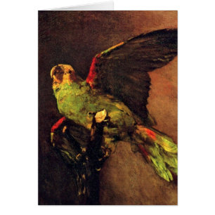 Vincent Van Gogh - The Green Parrot Bird Lover Art