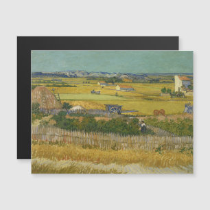 Vincent Van Gogh, The Harvest, De Oogst Magnetic Invitation