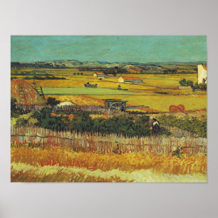 Vincent van Gogh - The harvest  Poster