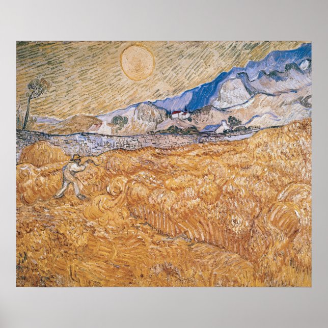 Vincent van Gogh | The Harvester Poster (Front)