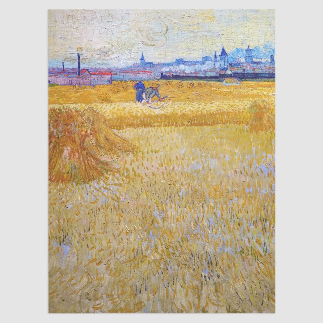 Vincent van Gogh - The Harvesters Tissue Paper (Creator Uploaded)