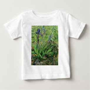 Vincent Van Gogh - The Iris Nature Lover Fine Art Baby T-Shirt