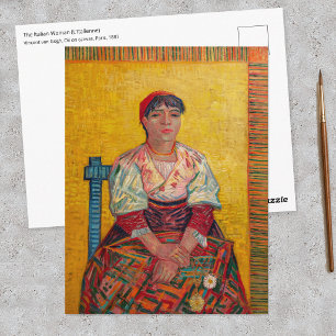 Vincent Van Gogh - The Italian Woman Postcard