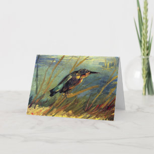 Vincent Van Gogh - The Kingfisher - Bird Lover Art Card