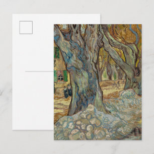 Vincent van Gogh - The Large Plain Trees 1889 Postcard