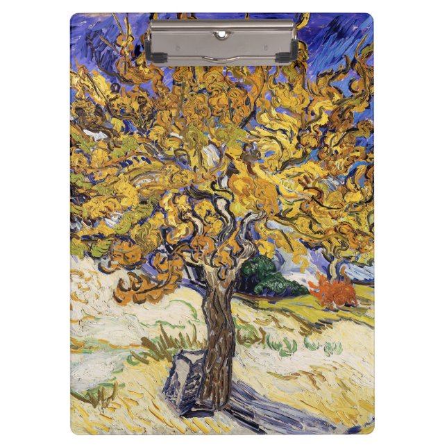 Vincent van Gogh - The Mulberry Tree Clipboard (Front)