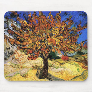 Vincent Van Gogh - The Mulberry Tree Fine Art Mouse Pad