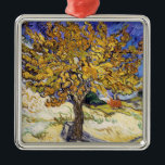 Vincent van Gogh - The Mulberry Tree Metal Tree Decoration<br><div class="desc">The Mulberry Tree - Vincent van Gogh,  1889</div>