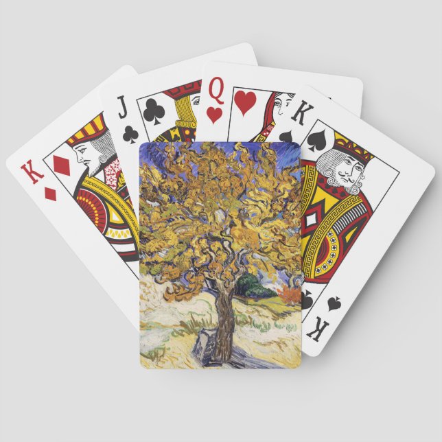 Vincent van Gogh - The Mulberry Tree Playing Cards (Back)