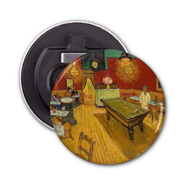 Vincent van Gogh - The Night Cafe Bottle Opener (Front)