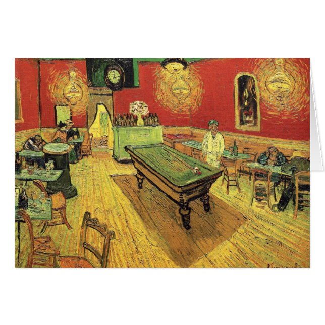 Vincent Van Gogh - The Night Cafe Fine Art (Front Horizontal)