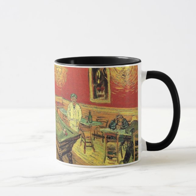 Vincent Van Gogh - The Night Cafe Fine Art Mug (Right)