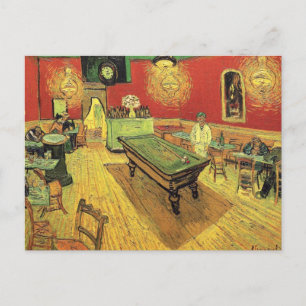 Vincent Van Gogh - The Night Cafe Fine Art Postcard